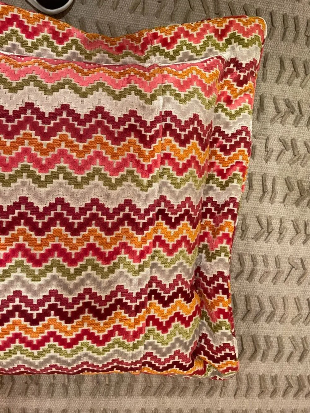 Euro shams and bed scarf